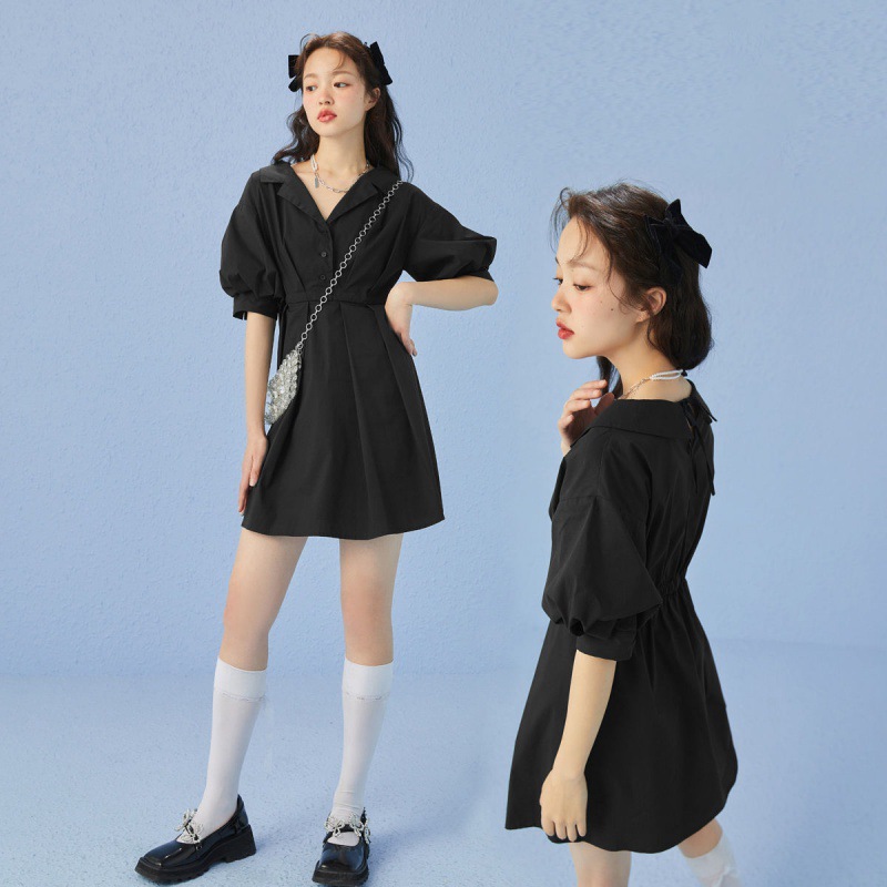 Short-Sleeve Shirt Dress, picture 5 of 5