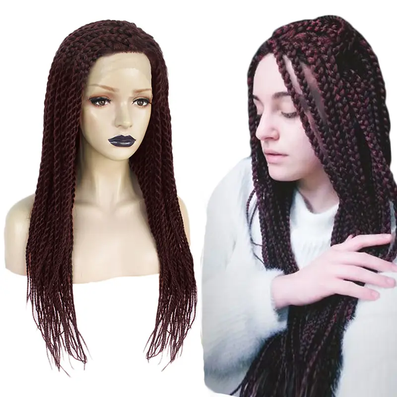 African Front Lace Chemical Fiber Hair, Dirty