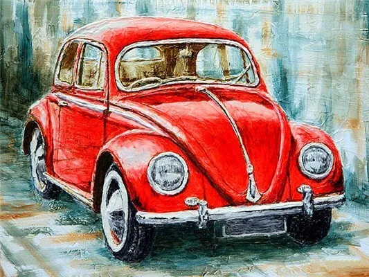 5D Diamond Painting And Car, Square Diamond Embroidery, Color Mosaic, DIY, Home Decoration Gift Figure One - Shop at LoveMi