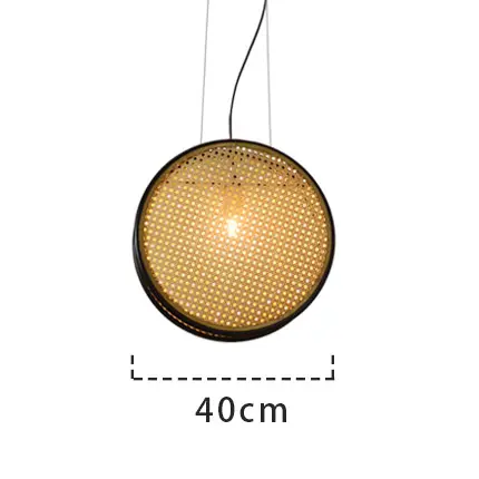 Creative Rattan Retro Lamps