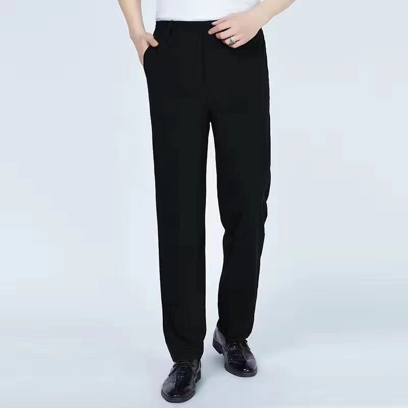 Title 6, New Mens Elastic Waist Pants Thin Loose Casual...