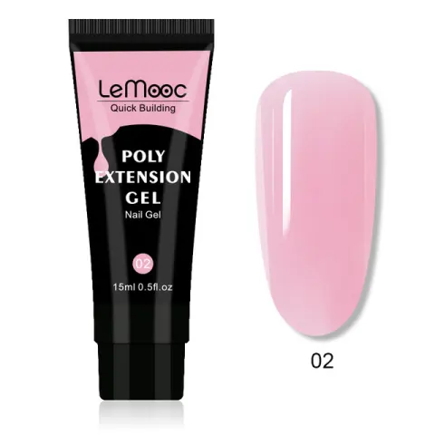 Quick Builder Poly UV Gel Polish Nails Permanent Liquid
