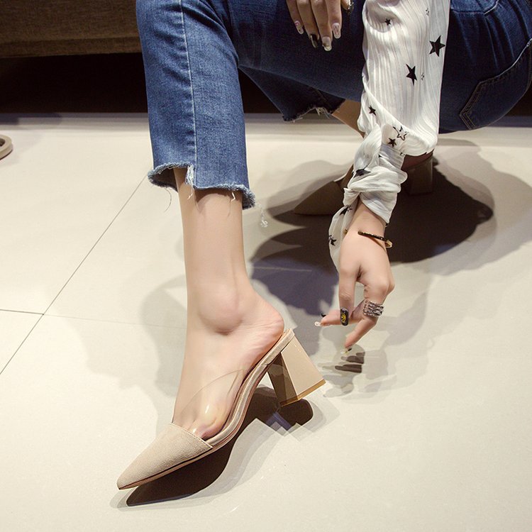 Pointed High Heel Sandals