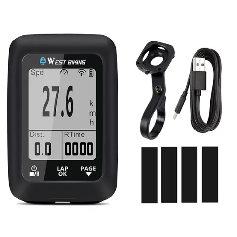 Wireless Odometer for Luminous Cycling