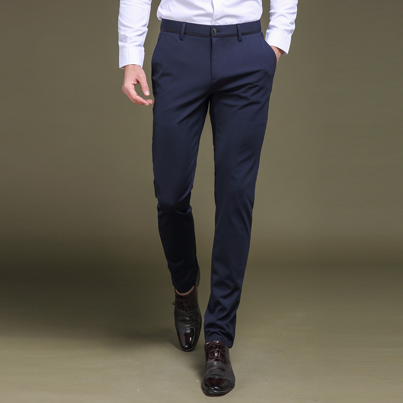 Title 1, Pantaloni dritti larghi, slim coreani casual, p...