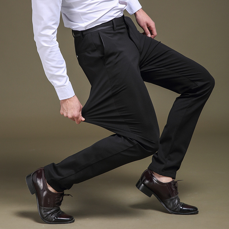 Title 2, Pantaloni dritti larghi, slim coreani casual, p...