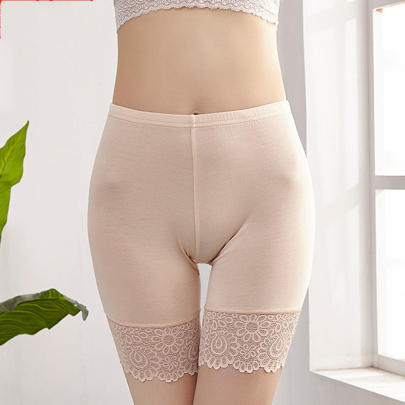 High waist Safety Pants, Anti fade Women's Lace Without Curling Color 2Piece 4Xl - Shop at LoveMi