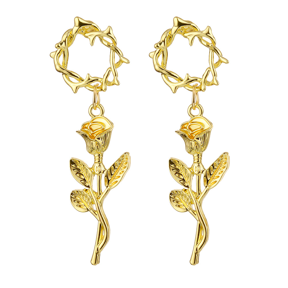 Irregular Metal Chain Earrings