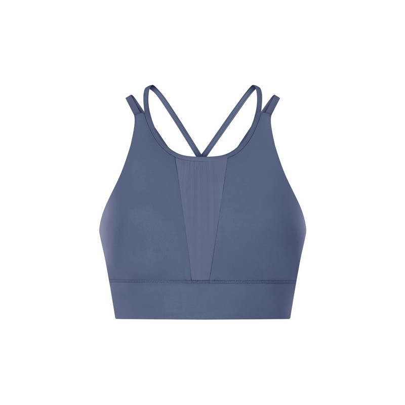 Title 5, Canottiera yoga NWT sexy da donna in mesh, patc...