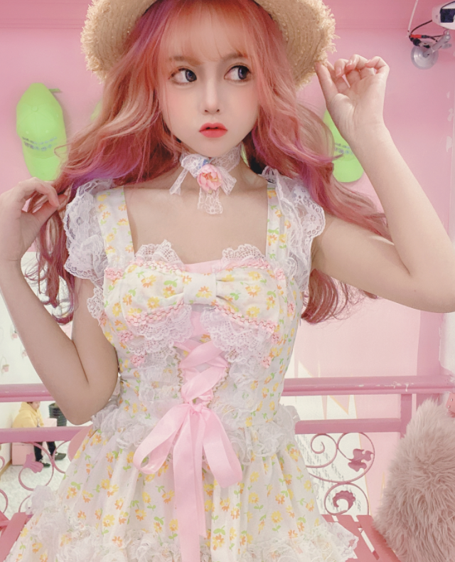 The New Fairy Sweet Little Floral Pastoral Style