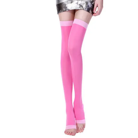 Shaping Stovepipe Socks Shaping Compression Tights Pink - Shop at LoveMi