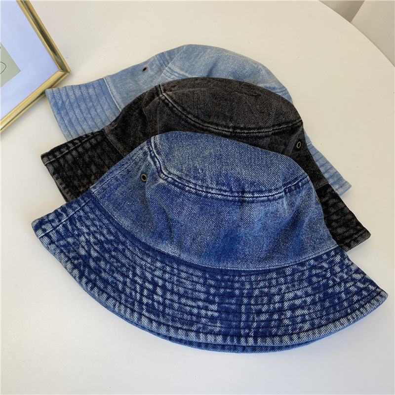 Title 5, Color-sensing Washed Fisherman Hat Solid Color ...