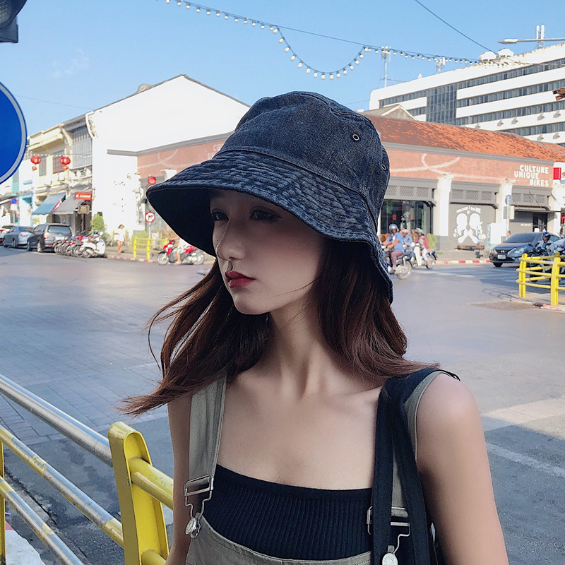 Title 1, Color-sensing Washed Fisherman Hat Solid Color ...