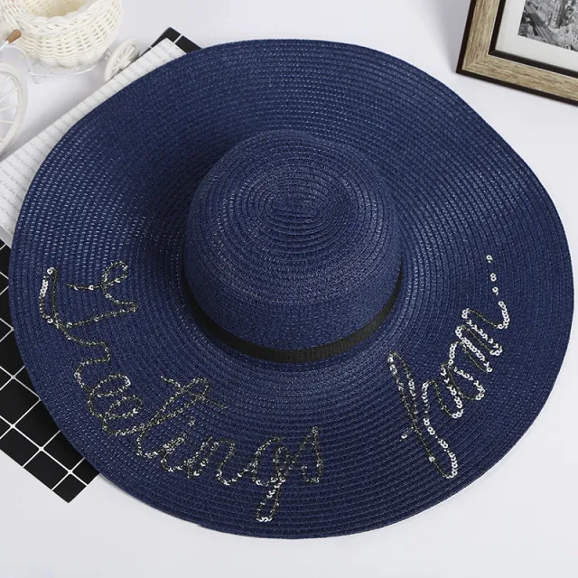 Customized Bridal Party Hat Navy Blue - Shop at LoveMi