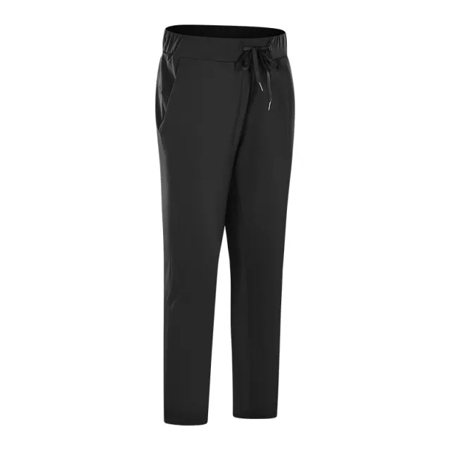 Nude Loose Yoga Pants Elastic Drawstring Straight Leg Casual Fitness Sports Pants Women Nude - Shop at LoveMi
