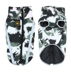 Thicken Warm Dog Coats For Big Dogs Pet Jackets Pet Clothing - Camouflage Graffiti - View 1
