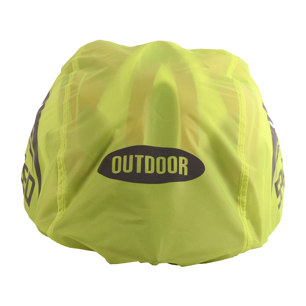 Cycling Helmet Cover Helmet Rain Cover Helmet Waterproof Cover Reflective Safety Helmet Cover