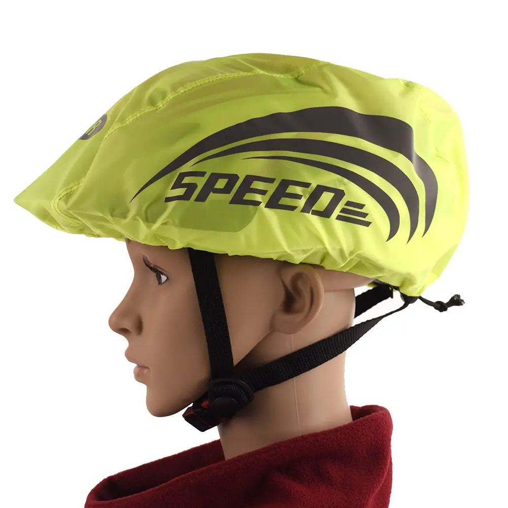 Cycling Helmet Cover Rain Waterproof Reflective Safety