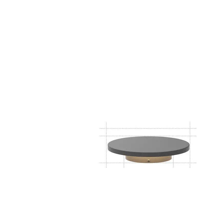 Eco-friendly black stone shape lamp garden Light