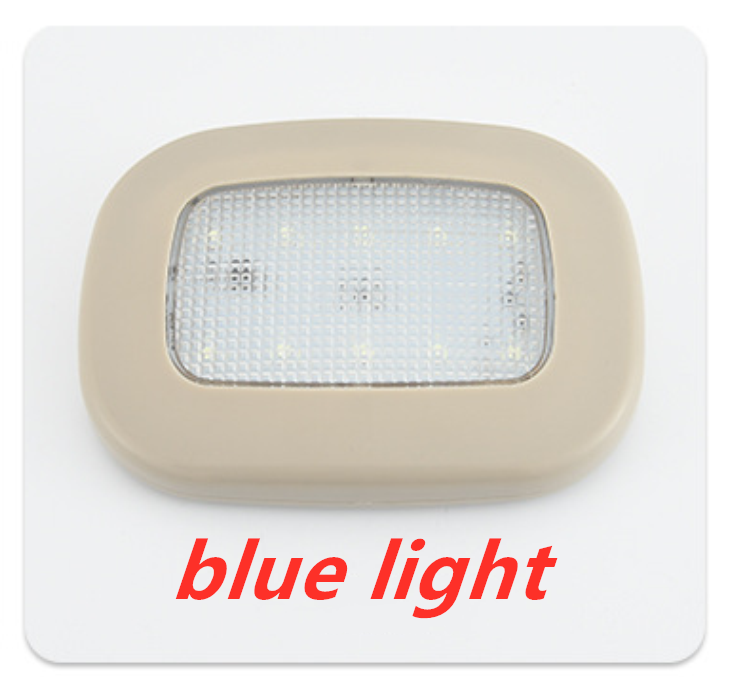 Beige blue light