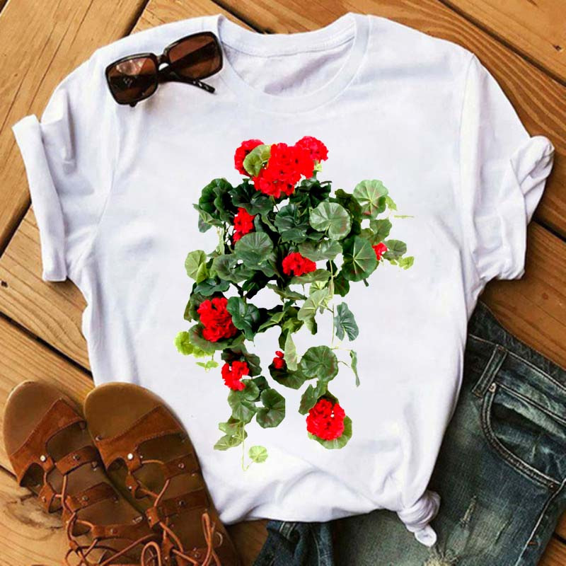 Title 3, Floral Pattern Printed Loose Summer Casual Ladi...