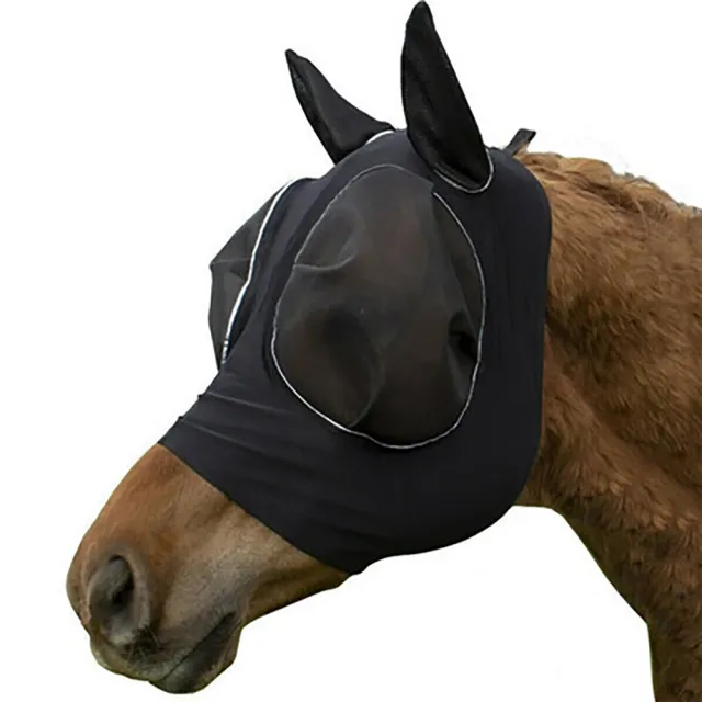 Horse Face Equestrian Universal Mosquito Cover Black - Shop at LoveMi