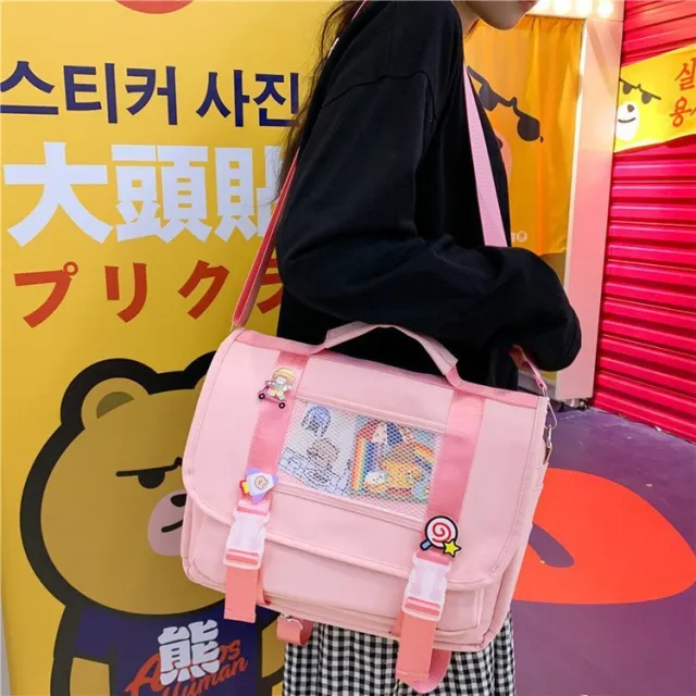 Japanese Schoolbag College Style Pink - Shop at LoveMi