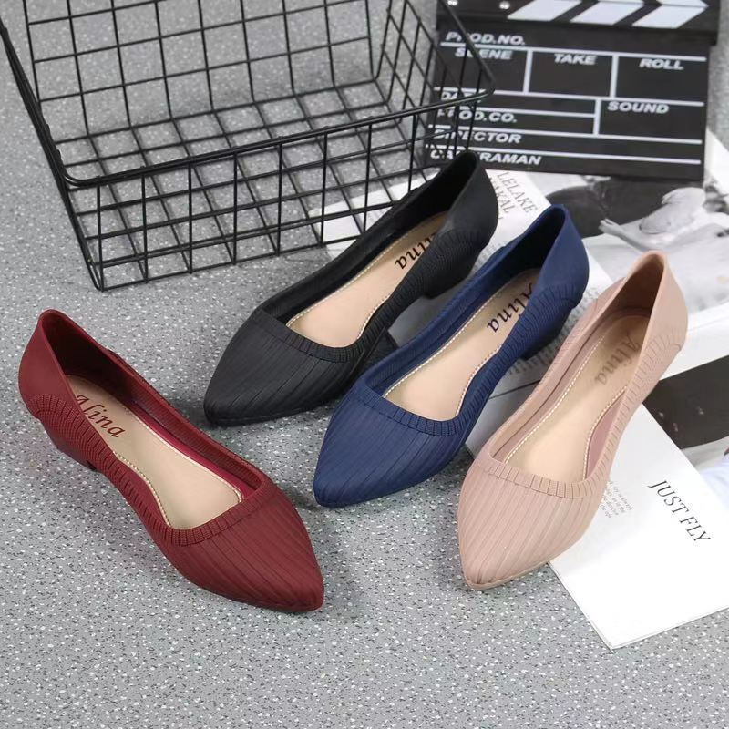Low-Heel Shell Pattern Professional Women'S Shoes