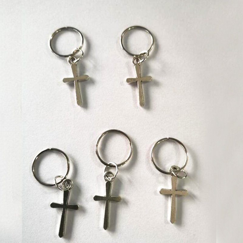 Metal Braided Hair Rings, picture 2 of 9