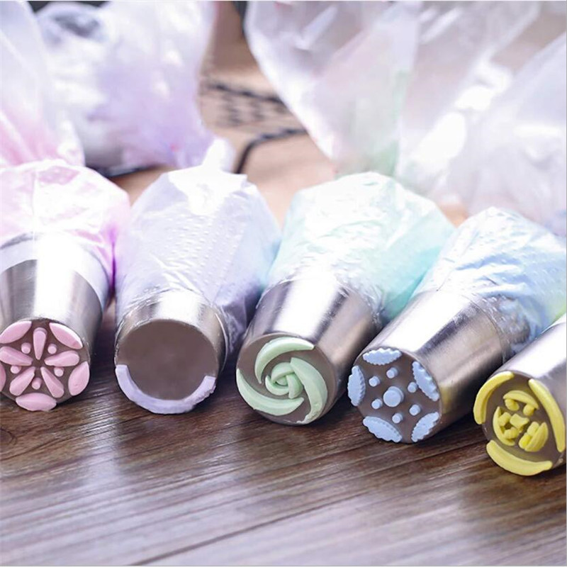 11pcs Russian Tulip Icing Piping Nozzles Tip Confectionery Flower Cream Nozzles Pastry Leaf Tips Cupcake Cake Decorating Tools — foto 6