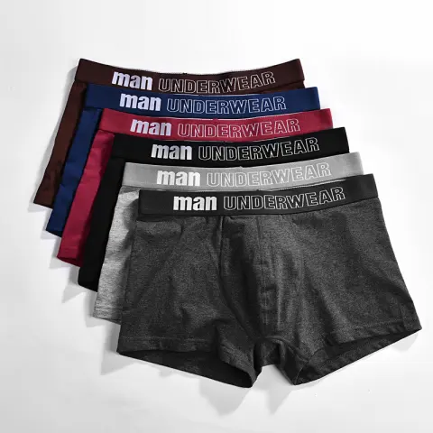 Men's Boxer Briefs with Loose Cotton Bottoms
