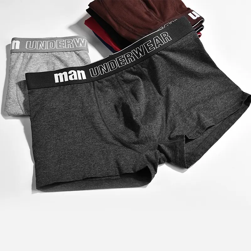 Men's Boxer Briefs With Loose Cotton Bottoms