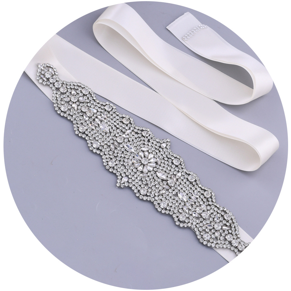 Bride Full Diamond Wide Belt