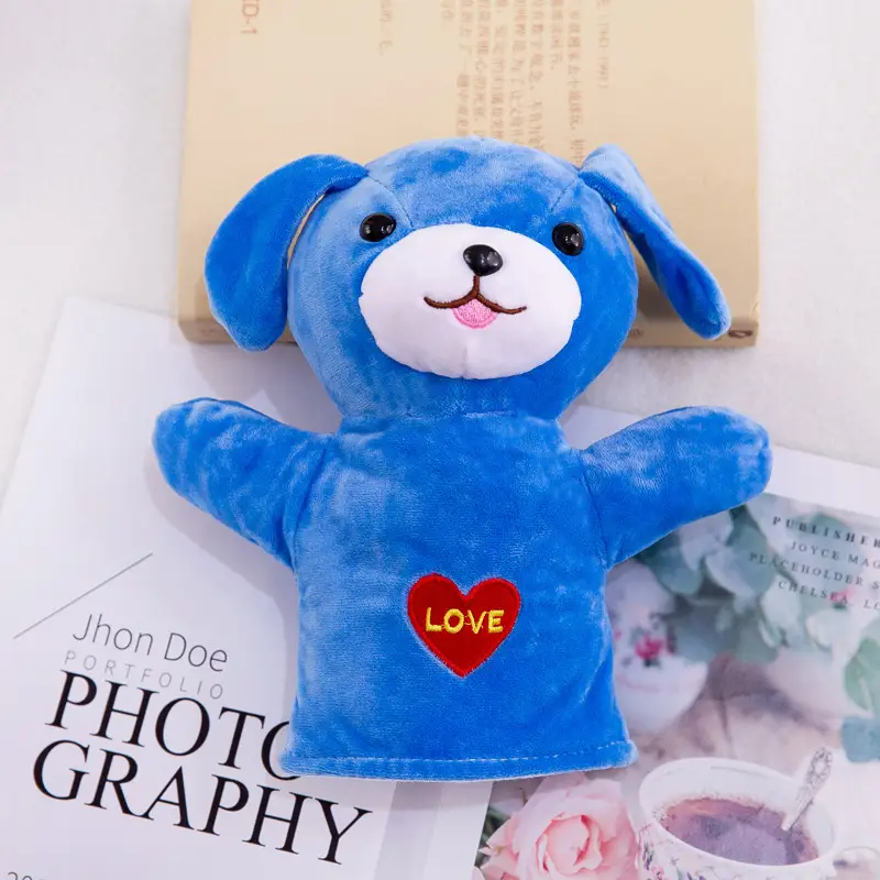 Cartoon Animal Hand Puppet Plush Toy