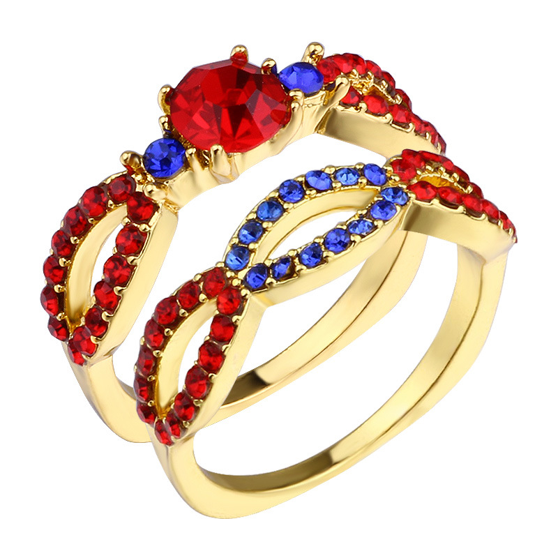 New Ruby Ring Hot Selling Creative Jewelry In Europe And America