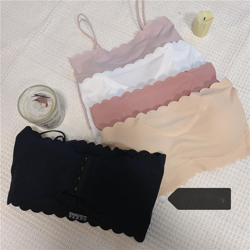 Title 1, Ice Silk Wrapped Chest Tube Top Girl Underwear ...