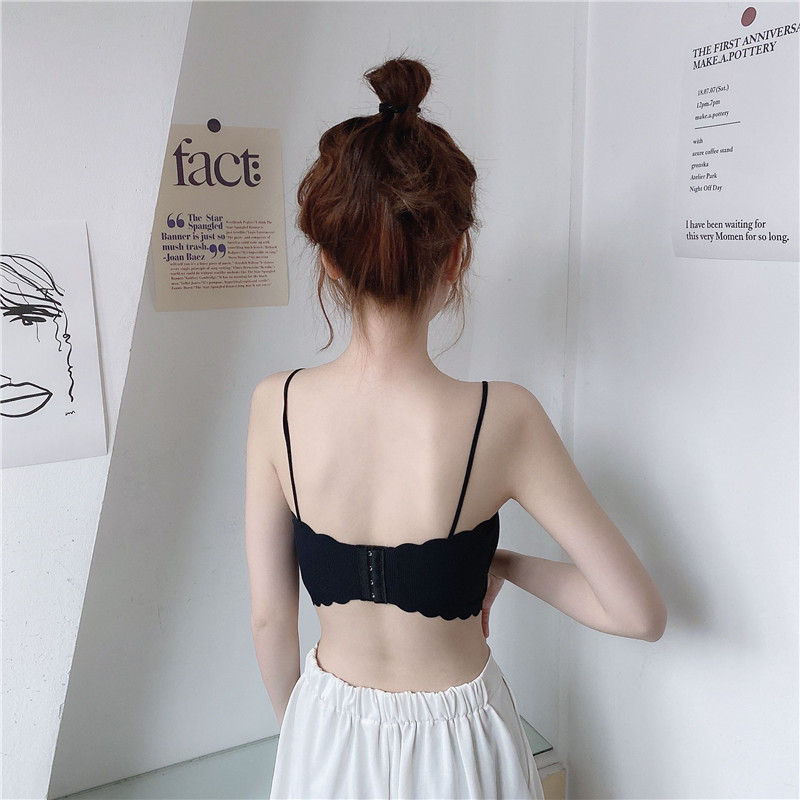 Title 4, Ice Silk Wrapped Chest Tube Top Girl Underwear ...