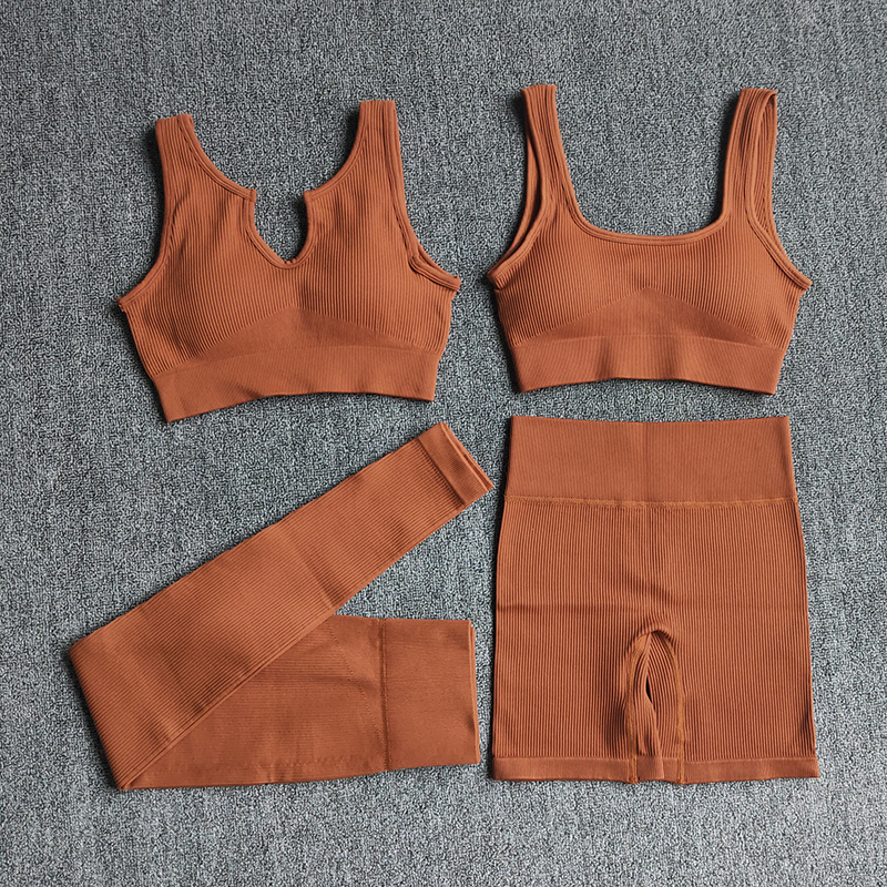 Two-Piece Sports Fitness Wicking Trousers