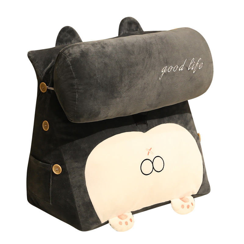 Student Female Backrest Cushion Dormitory Backrest Pillow