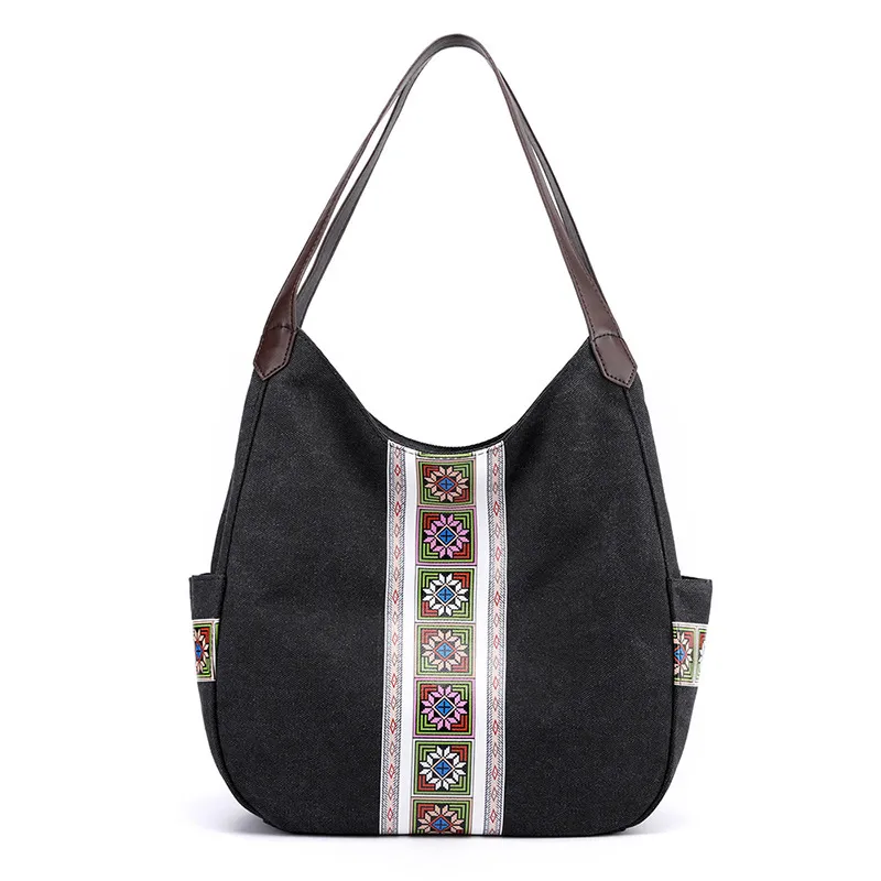 One-shoulder Handbag New Trendy Net Red - Black