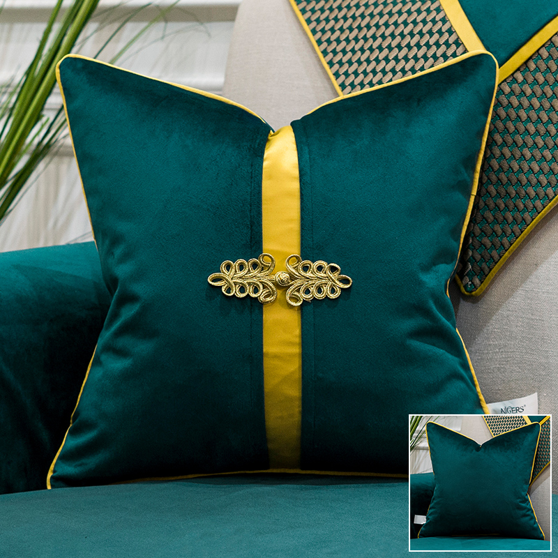 Velvet Sand Pillow Cushion Car Soft Back Cushion Bedside Cushion Backrest