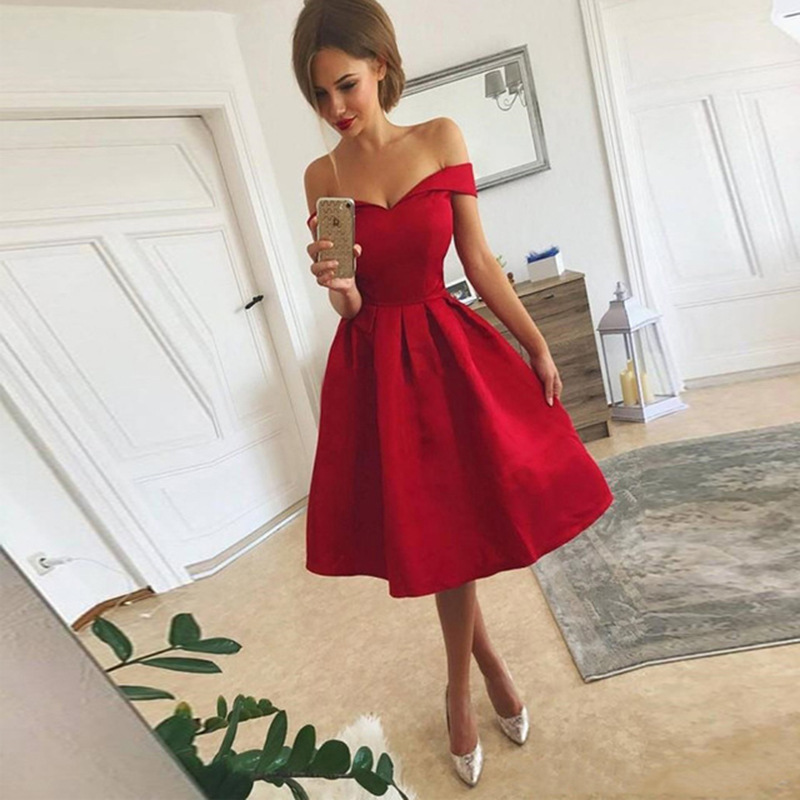 Slim Sexy Tube Top Party Dress