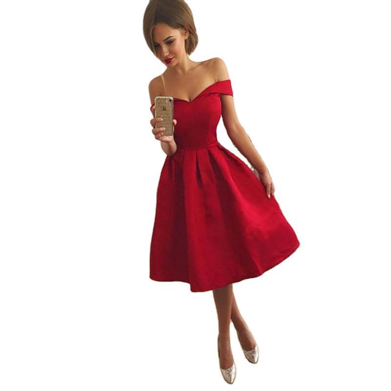 Slim Sexy Tube Top Party Dress
