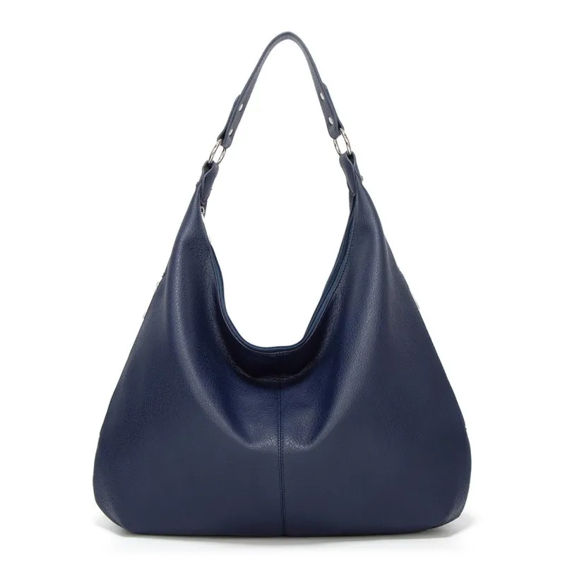Soft Crescent Hobo Shoulder Bag