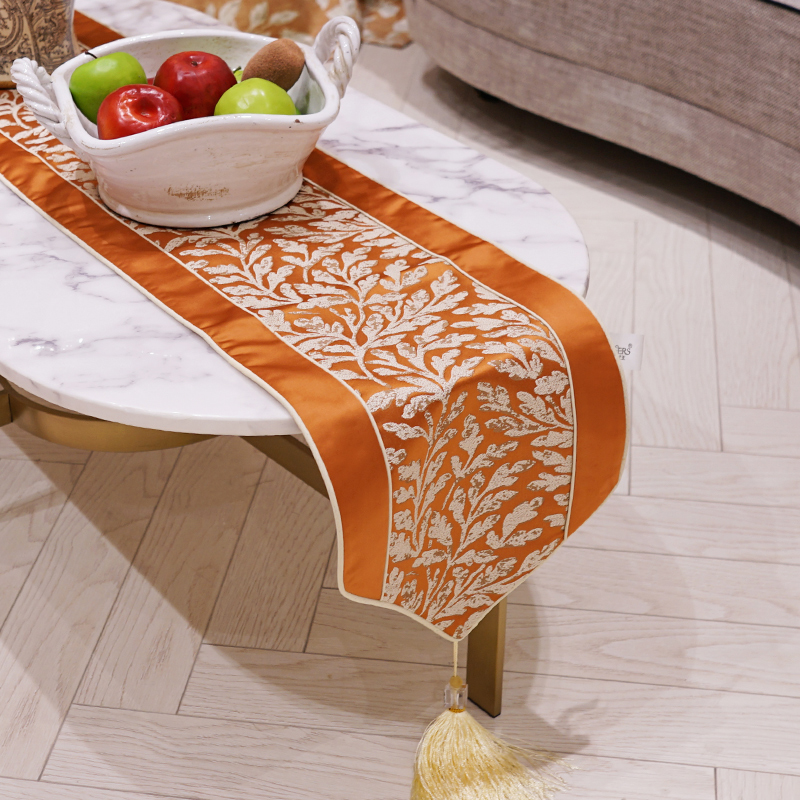 Chinese dining table runner coffee table runner bed flag