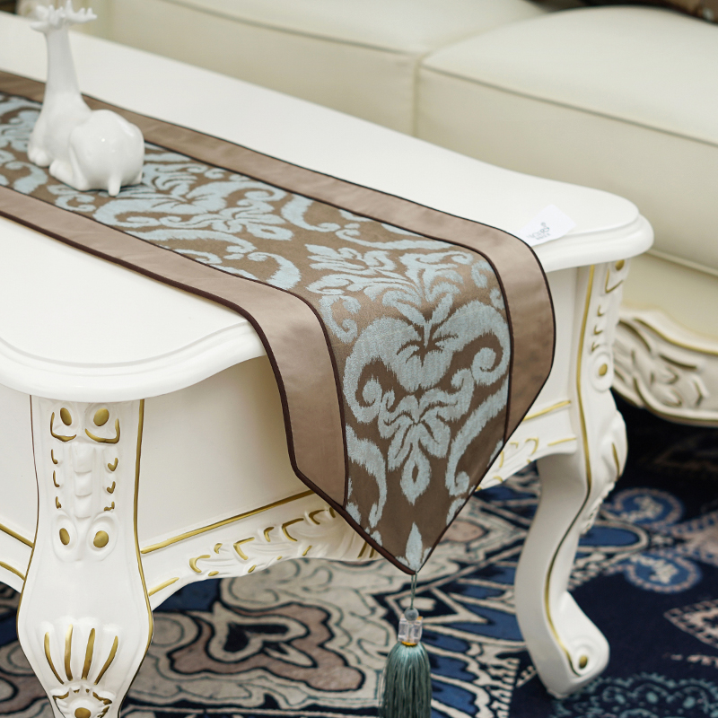 Chinese dining table runner coffee table runner bed flag