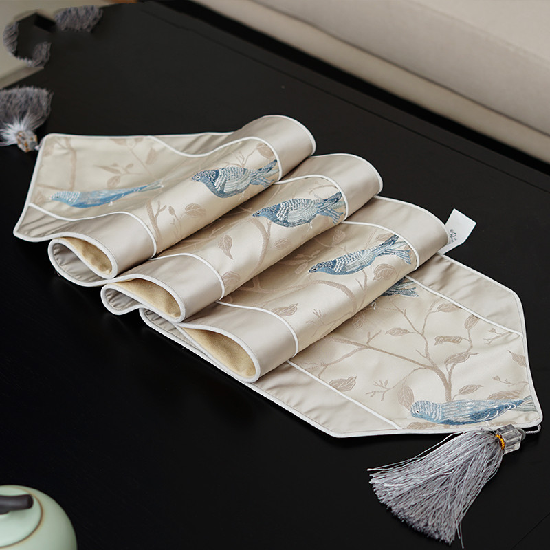 Chinese dining table runner coffee table runner bed flag