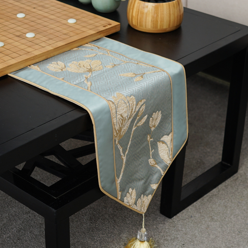 Chinese dining table runner coffee table runner bed flag