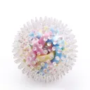 Spiny Colorful Glowing Ball