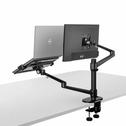 Aluminum Multifunction Ergonomics Desk Laptop Stand Monitor Desktop Holder